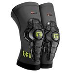 G-Form Pro-X3 Mountain Bike Knee Guards - Knee Pads for Men & Women - Camo/Titanium, Adult X-Large