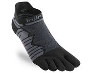 Injinji Ultra Run No-Show Onyx, Black, L / UK10-12 / EU44.5-47