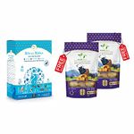 Pawfect Treats - Nature'S Kitchen Freeze-Dried Fish Dog Food Buy 1 Get Free 2 Puff Bite (250G, 2X70G),All Life Stages, 1 Count