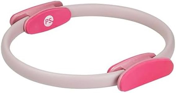 POPSUGAR Pilates Ring (15" Lilac/Berry), Dual-Grip Magic Circle Fitness Ring for Added Resistance, Tone, Sculpt & Strengthen Muscles, Pilates Ring Circle for Stretching & Home Gym Exercise
