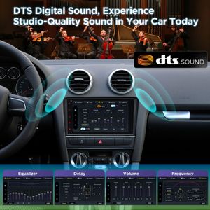 XTRONS 8" Android Car Stereo for Audi A3 – Touchscreen GPS