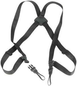 OP/TECH USA Bino/Cam Harness - Webbing, Black