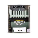 Ronseal One Coat Radiator Paint Gloss 750ml