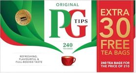 Pg Tips Tea Bags, 240 Count, Pack o