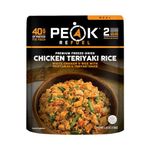 Peak Refuel | Freeze Dried Backpacking and Camping Food | Amazing Taste | High Protein | Quick Prep | Lightweight (Chicken Teriyaki Rice)