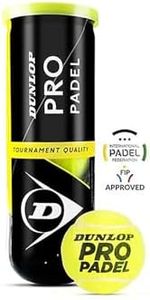 Dunlop Pro Padel Tennis Ball (Set of 3)