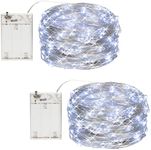 CANDLE IDEA 2 Pack 10m 100 LED Fair