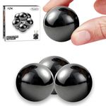 33mm Magnetic Balls 4pcs, Fidget Toys for Adults and Magnet Desk Toys for Office, Stress Relief Gift for Birthday, Large Magnetic Fidget Toys Set