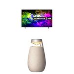 LG 75QNED7EB3A 75-Inch QNED MiniLED AI 4K UHD Smart TV bundle with XO2 Portable Bluetooth Multi-Directional Speaker, 15H Battery Life, IP55 Waterproof