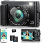 4K 64MP Digital Camera with WiFi, 1