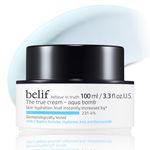 belif The True Cream Aqua Bomb 100ml, Daily Lightweight Facial Moisturizer, Hydrating & Plumping Face Cream, Hyaluronic Acid, Niacinamide, Squalane, For All Skin Types, No Mineral Oil Korean Skin Care