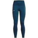 Under Armour Train Cold Weather Womens Full Length Leggings, Petrol Blue-fuse Teal, Medium