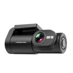 Woodman Car Dash Camera - Focus+ Full Hd Front Dashcam | Free Hardwire Kit | 1" Display | 24x7 Parking Monitoring | 360 Lens (Without SD Card)