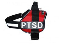 Doggie Stylz Service Dog Harness Vest Comes with 2 Reflective PTSD Removable Patches. Please Measure Dog Before Ordering…