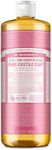 Dr. Bronner's - Pure Castile Liquid Soap - 18-IN-1 Multi-functional Soap for Humans, Homes & Pets - Cherry Blossom Scent - 946ml