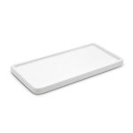 LoeJan 6" Bathroom Tray, Ceramic Vanity Dish for Counter Kitchen Soap Perfume Candle, Small Organizer Plate for Home Decor Plant