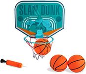 Paladone Looney Tunes Space Jam Over The Door Mini Basketball Hoop Indoor Sports Toys for Boys and Girls, Office, Dorm, and Teen Boy Room Accessories
