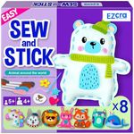 EZCRA 8-in-1 Easy to Do Animal Sewi