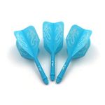 CUESOUL ROST Integrated Dart Shaft and Flights,big wing shape,Set of 3 pcs Dragon Pattern(CSAK-5JL3)