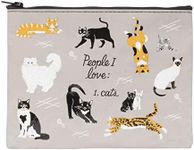 Blue Q Zipper Pouch, People I Love: