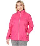 Columbia Women’s Switchback III Waterproof Rain Jacket, Cactus Pink, XX-Large (177196)
