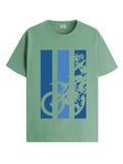 ADRO Men's Bike Rider Printed Cotton T-Shirt (RN23-M-BIK-PT_Pista_XL)