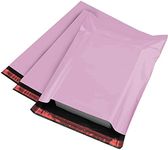iSOUL Strong Large Grey Mailing Postal Postage Bags 12 x 16" Packaging Mailers, iSOUL [Use in Parcel, Delivery, Shipping, Mail, Package] [Plastic Envelopes] Baby Pink 100 Pack