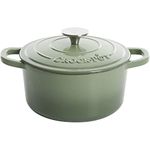 Crock-Pot Artisan Round Enameled Cast Iron Dutch Oven, 3-Quart, Pistachio Green