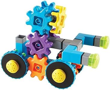 Learning Resources Gears! Gears! Gears! Rover Gears, Building Set, 43 Pieces, Ages 4+