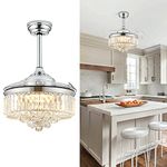 Chandelier With Ceiling Fan Attached