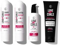 Love Ur Curls Ultra-Defining Curl Kit - Simplified Wavy Hair Routine - Hydrating & Repairing - Vegan & Cruelty-Free - with Irish Sea Moss, Aloe Vera & Shea Butter for Extra-Defined, Healthy Curls.