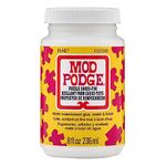 Mod Podge Puzzle Saver, Premium Matte All-in-One Glue, Sealer, and Finish, 8 fl oz, CS27589, Clear