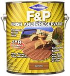 Rust-Oleum WOLMAN F&P Waterproofing Finish and Preservative for Exterior Wood (Natural - 3.78 Liters)