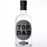 Premium Top Dad Gift Gin, Distilled 5 Times for an Exceptionally Smooth Taste, Great Birthday Present, Craft Vegan Alcohol by Bohemian Brands, Made in the UK, 37.5%, 70cl