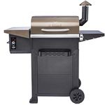 Z GRILLS ZPG-6002B Wood Pellet Grill & Electric Smoker BBQ Combo with Auto Temperature Control, 2021 Upgrade, Copper