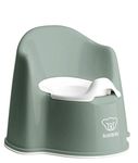 BabyBjörn Potty Chair, Deep green/White