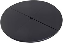 Soozier Pole Dance Mat, 2"T x 5'W Folding Pole Crash Mat for Home, Lightweight and Foldable, Black