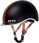 Kids Helmet, SIFVO Kids Bike Helmet Skateboard Helmet Scooter Helmet All-Round Protection Boys Girls Bike Helmet Kids to Youth Extended Visor Adjustable & Durable 51-55cm