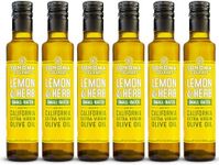 Sonoma Gourmet: Lemon Oil Flavored Olive Oil | 100% California Extra Virgin Olive Oil | 8.5 FL OZ (8.5FL OZ (Pack of 6)