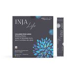 INJA Wellness Life Marine Collagen Supplement For Women, Men, Original Japanese Collagen And Formulation,Healthy Skin And Joints, Hair Growth, No Added Sugar, Blueberry Flavor, Powder, 150Gm