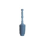 Viking Toilet Plunger (WC Cleaner) - Unleash the Power of Precision Plumbing, Easy to Clean and Store, Non Slip Grip - also Suitable for Sinks, bathtubs, and other household drains