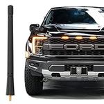 KSaAuto Short Antenna for Ford F150 Dodge Ram 1500 2009-2023, 7 Inch Flexible F150 Ram 1500 Antenna, F150 Ram 1500 Accessories Designed for Optimized FM/AM Reception