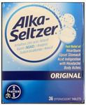 A.lka-S.eltzer Effervescent Tablets Original Flavor, Fast Multi-Symptom Relief from Headache and Body Ache, Dissolvable Effervescent Fizzy Tablets,