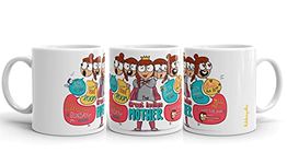 Oye Happy - Great Indian Mother - Best Gift for Mom on Mother's Day/Birthday (Ceramic) (Microwavable) (330 ml)