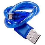 AZDelivery Blue USB cable for USB A to USB Micro B, with USB 2.0