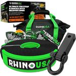 Rhino USA Heavy-Duty Recovery Gear Combos Off-Road Truck Vehicle Recovery, Best Offroad Towing Accessories - Backed for Life