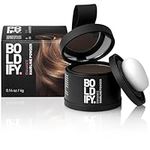 BOLDIFY Hairline Powder - LARGER 10g Bottle - Root Touch Up Powder - Instantly Conceals Hair Loss - Hair Toppers for Women & Men, Hair Powder for Thinning, Stain-Proof 48 Hour Formula