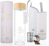 The Lotus Glass Tea Tumbler with In