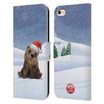 Head Case Designs Officially Licensed Animal Club International Bear Animals Leather Book Wallet Case Cover Compatible With Apple iPhone 6 / iPhone 6s