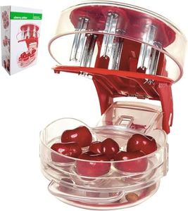 XINHUAYJ®Cherry Pitter Tool Pit Remover - Jujube Core Remover, Simple & Effortless Multifunctional Cherry DepitterOne Click The Pit is Out,Portable Cherry Pit Remover for Kitchen, Cake Shop